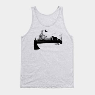 The ax Bear Tank Top